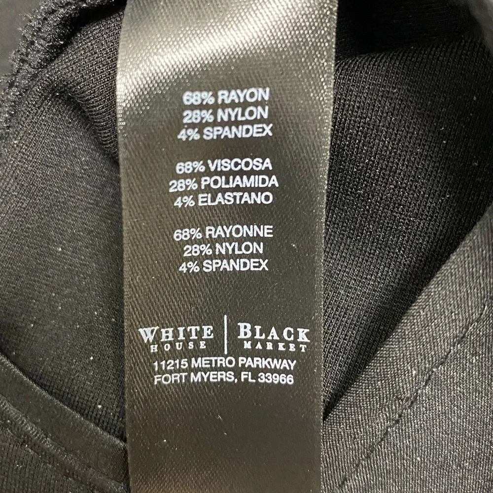 🖤WHBM • women’s black pants • 00R - Picture 4 of 6